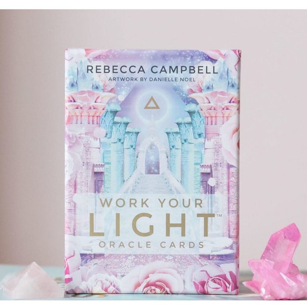 SKU3160 Work Your Light Oracle Cards by Rebecca Campbell (44-Card NIB Deck)